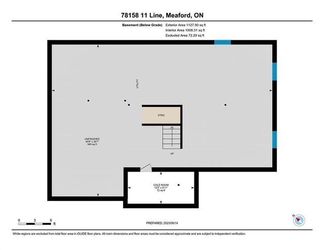 78158 11th Line, House detached with 3 bedrooms, 2 bathrooms and 7 parking in Meaford ON | Image 26