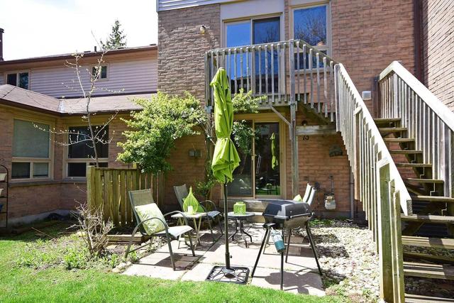 73 - 2272 Mowat Ave, Townhouse with 3 bedrooms, 2 bathrooms and 1 parking in Oakville ON | Image 10