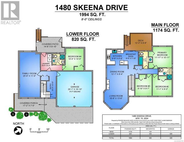 1480 Skeena Dr, House detached with 4 bedrooms, 3 bathrooms and 6 parking in Comox BC | Image 8