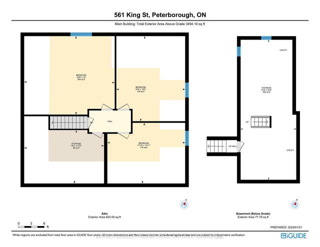 561 King St, House detached with 6 bedrooms, 2 bathrooms and 5 parking in Peterborough ON | Image 35