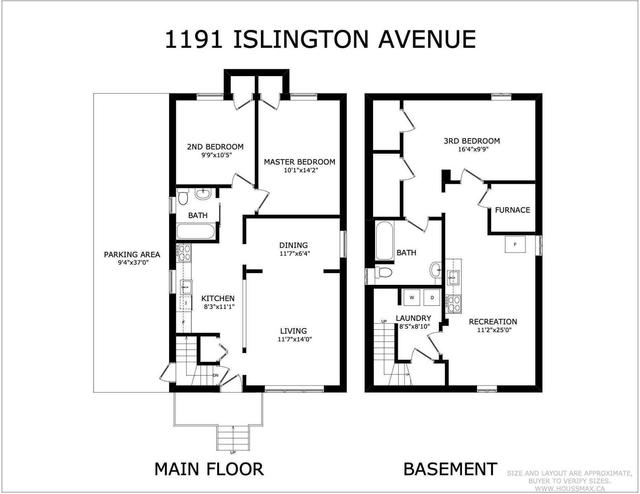1191 Islington Ave, House detached with 2 bedrooms, 2 bathrooms and 3 parking in Toronto ON | Image 10