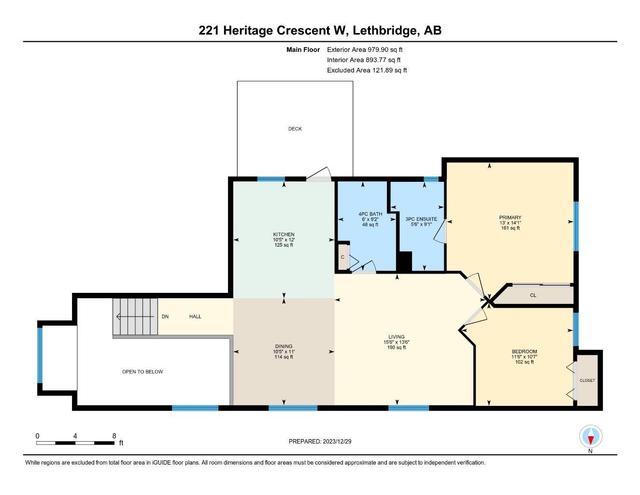 221 Heritage Crescent W, House detached with 4 bedrooms, 3 bathrooms and 4 parking in Lethbridge AB | Image 36