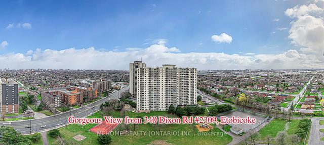 2309 - 340 Dixon Rd, Condo with 2 bedrooms, 1 bathrooms and 1 parking in Toronto ON | Image 28