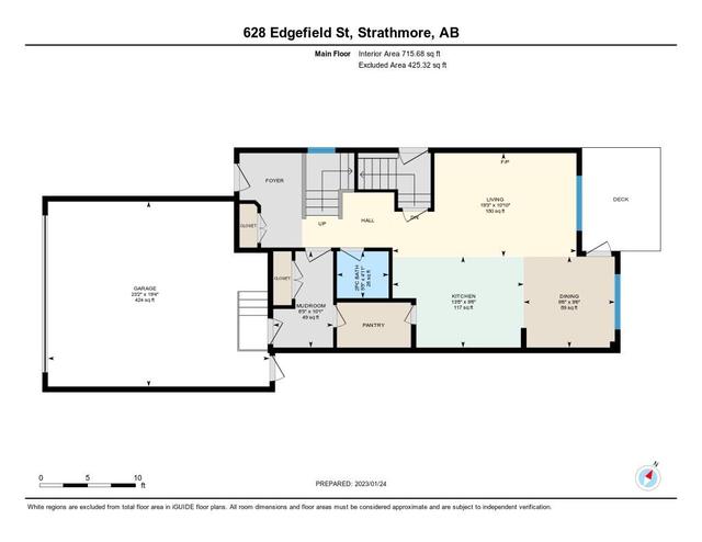 628 Edgefield Street, Home with 3 bedrooms, 2 bathrooms and 4 parking in Wheatland County AB | Image 37