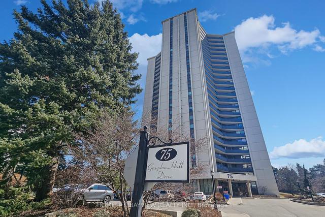 1508 - 75 Graydon Hall Dr, Condo with 3 bedrooms, 2 bathrooms and 1 parking in Toronto ON | Image 1