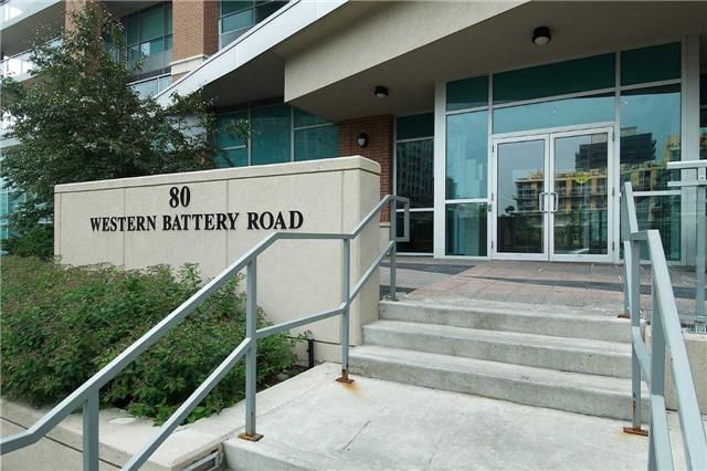 221 - 80 Western Battery Rd, Condo with 1 bedrooms, 2 bathrooms and 1 parking in Toronto ON | Image 2