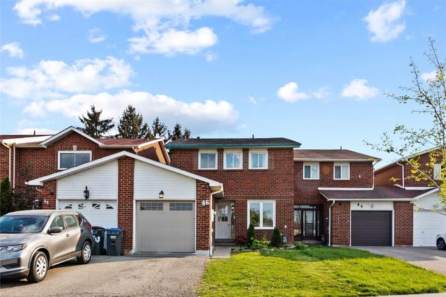 46 Whitehaven Dr, House attached with 3 bedrooms, 3 bathrooms and 2 parking in Brampton ON | Image 12