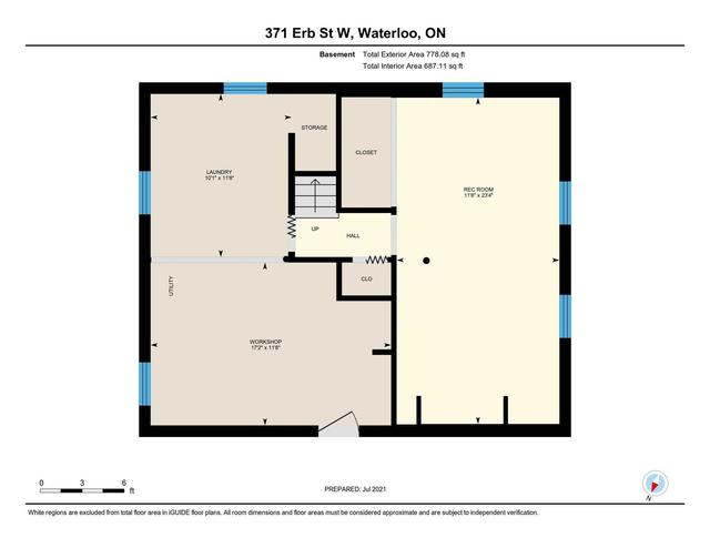 371 Erb St W, House detached with 4 bedrooms, 2 bathrooms and 6 parking in Waterloo ON | Image 28