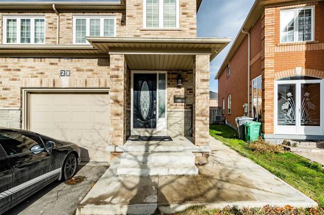 21 Whiteface Cres, House semidetached with 3 bedrooms, 4 bathrooms and 3 parking in Brampton ON | Image 34