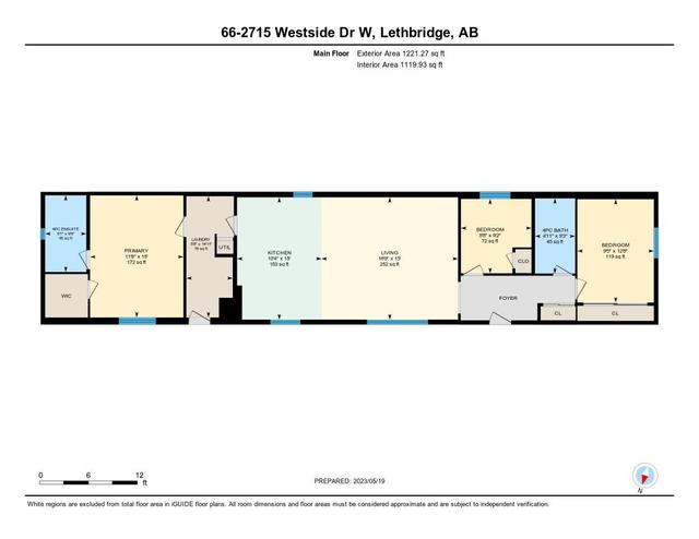 66 - 2715 Westside Drive W, Home with 3 bedrooms, 2 bathrooms and 2 parking in Lethbridge AB | Image 33