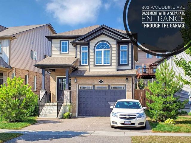 482 Woodbine Ave Ave, House detached with 3 bedrooms, 3 bathrooms and 4 parking in Kitchener ON | Image 1