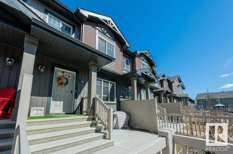 106 - 3305 Orchards Li Sw, House attached with 3 bedrooms, 2 bathrooms and null parking in Edmonton AB | Card Image
