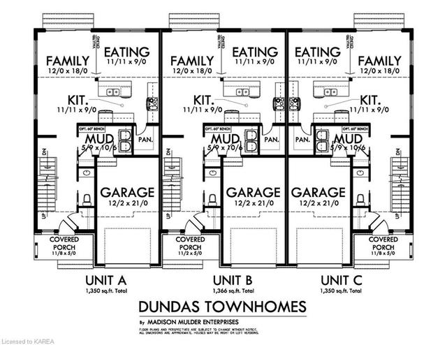 a - 19 Dundas Shore, House attached with 3 bedrooms, 1 bathrooms and null parking in South Dundas ON | Image 17