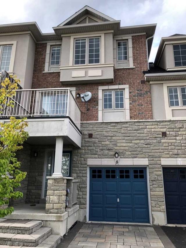 8 Thoroughbred Way, Townhouse with 3 bedrooms, 3 bathrooms and 2 parking in Markham ON | Image 1