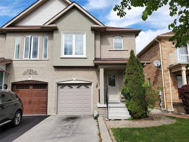 10 Del Francesco Way, House semidetached with 3 bedrooms, 4 bathrooms and 3 parking in Vaughan ON | Image 1