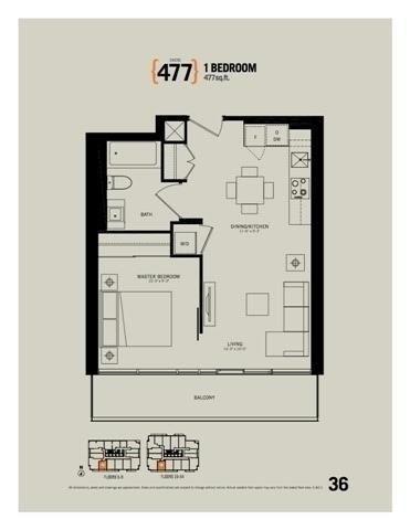 5110 - 70 Temperance St, Condo with 1 bedrooms, 1 bathrooms and null parking in Toronto ON | Image 10