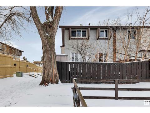 1 - 14120 80 St Nw, House attached with 2 bedrooms, 1 bathrooms and null parking in Edmonton AB | Card Image