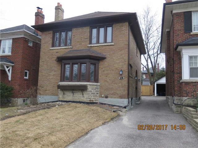 49 Chudleigh Ave, House detached with 3 bedrooms, 3 bathrooms and 1 parking in Toronto ON | Image 1