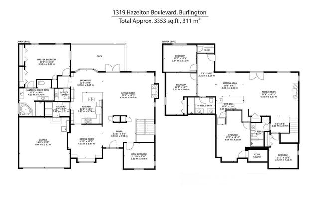 1319 Hazelton Blvd, House detached with 2 bedrooms, 4 bathrooms and 6 parking in Burlington ON | Image 16