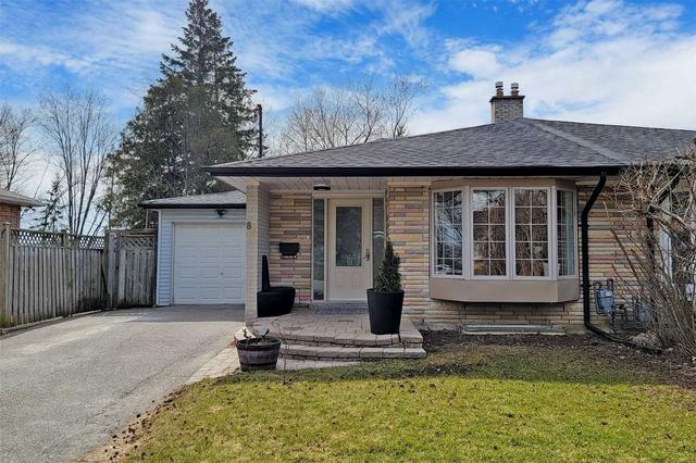 80 Sherwood Forest Dr, House semidetached with 4 bedrooms, 2 bathrooms and 7 parking in Markham ON | Card Image