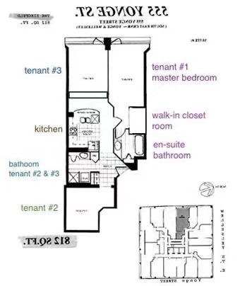 310 - 555 Yonge St, Condo with 2 bedrooms, 2 bathrooms and 0 parking in Toronto ON | Image 2