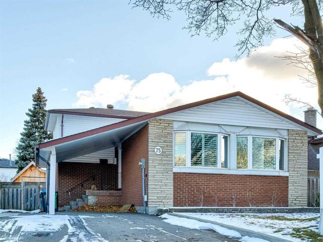 75 Elgin Dr, House detached with 4 bedrooms, 2 bathrooms and 3 parking in Brampton ON | Image 1