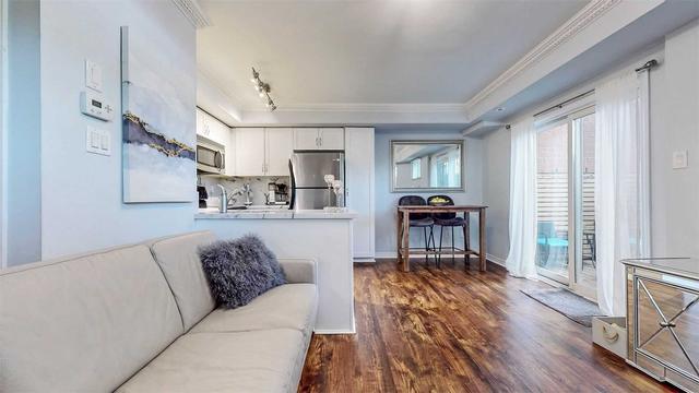 1601 - 28 Laidlaw St, Townhouse with 1 bedrooms, 1 bathrooms and 1 parking in Toronto ON | Image 31
