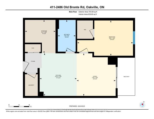 411 - 2486 Old Bronte Rd, Condo with 1 bedrooms, 1 bathrooms and 1 parking in Oakville ON | Image 21