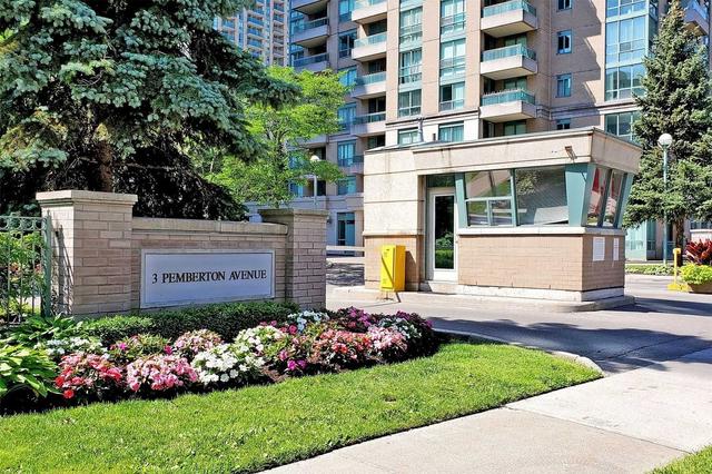 2207 - 3 Pemberton Ave, Condo with 1 bedrooms, 1 bathrooms and 1 parking in Toronto ON | Image 1