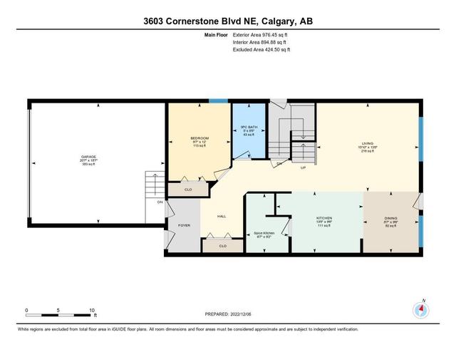 3603 Cornerstone Boulevard Ne, House detached with 5 bedrooms, 4 bathrooms and 4 parking in Calgary AB | Image 31