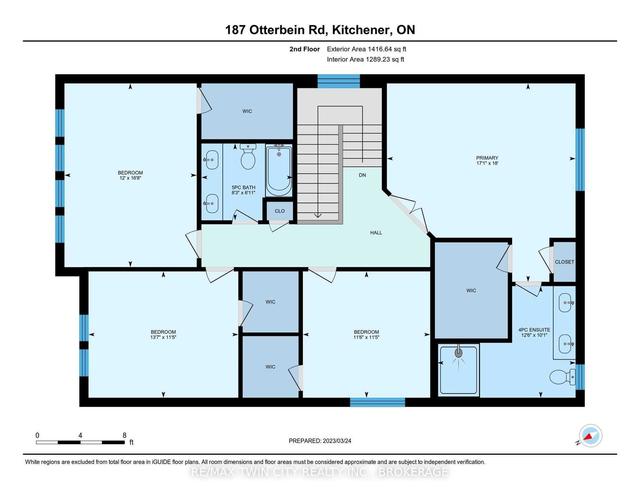 187 Otterbein Rd, House detached with 4 bedrooms, 3 bathrooms and 4 parking in Kitchener ON | Image 24