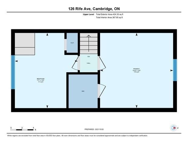 126 Rife Ave, House detached with 2 bedrooms, 1 bathrooms and 2 parking in Cambridge ON | Image 14