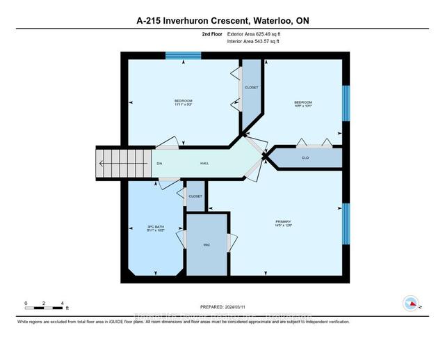 215 a Inverhuron Cres, House semidetached with 3 bedrooms, 2 bathrooms and 3 parking in Waterloo ON | Image 32