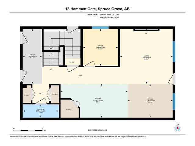 18 Hammett Ga, House semidetached with 3 bedrooms, 2 bathrooms and 6 parking in Spruce Grove AB | Image 56