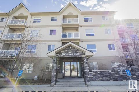 318 - 5005 165 Av Nw, Condo with 2 bedrooms, 2 bathrooms and 1 parking in Edmonton AB | Card Image