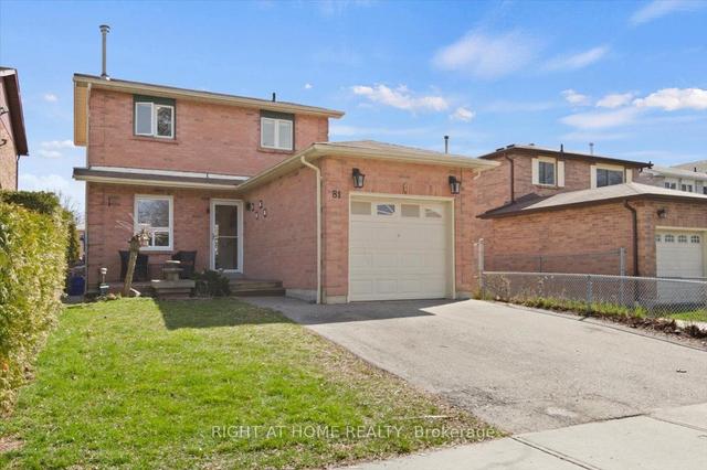 81 Daniels Cres, House detached with 3 bedrooms, 2 bathrooms and 5 parking in Ajax ON | Image 1