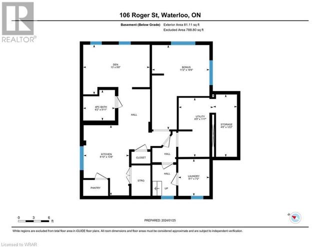 106 Roger Street, House other with 7 bedrooms, 4 bathrooms and 6 parking in Waterloo ON | Image 49