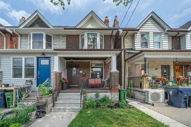 49 Gillespie Ave, House semidetached with 3 bedrooms, 2 bathrooms and 0 parking in Toronto ON | Image 1