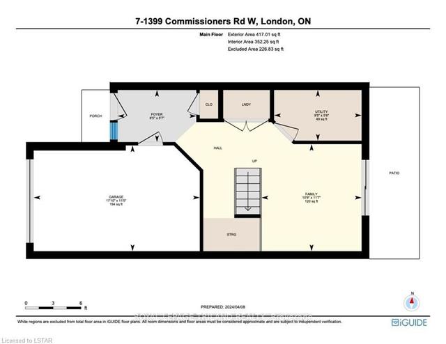 7 - 1399 Commissioners Rd W, Townhouse with 2 bedrooms, 2 bathrooms and 2 parking in London ON | Image 20