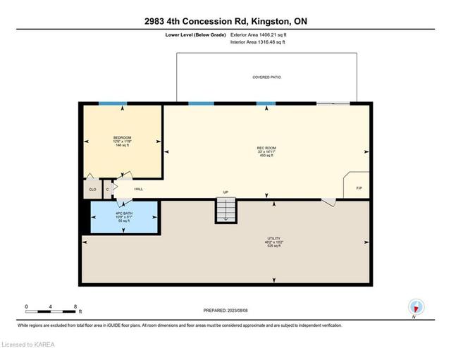 2983 4th Concession Road, House detached with 3 bedrooms, 3 bathrooms and 10 parking in Kingston ON | Image 46