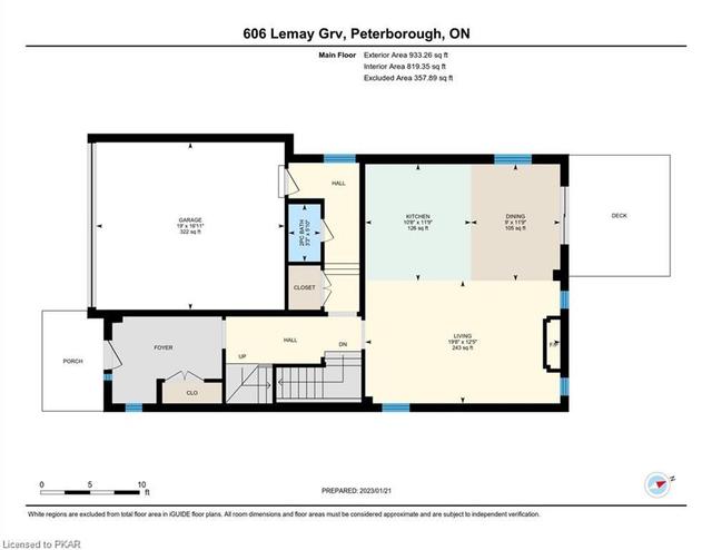 606 Lemay Grove, House detached with 5 bedrooms, 2 bathrooms and null parking in Peterborough ON | Image 30
