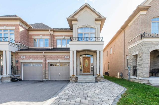 28 Hansard Dr, House semidetached with 3 bedrooms, 3 bathrooms and 3 parking in Vaughan ON | Image 1