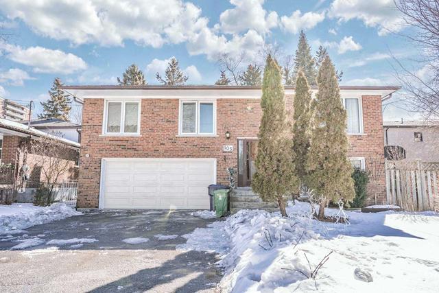 105 Rodda Blvd, House detached with 3 bedrooms, 3 bathrooms and 6 parking in Toronto ON | Image 1