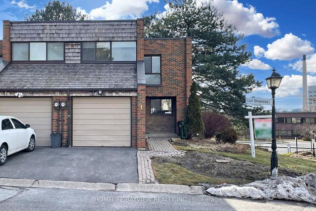 1 Carl Shepway, Townhouse with 4 bedrooms, 3 bathrooms and 2 parking in Toronto ON | Image 1