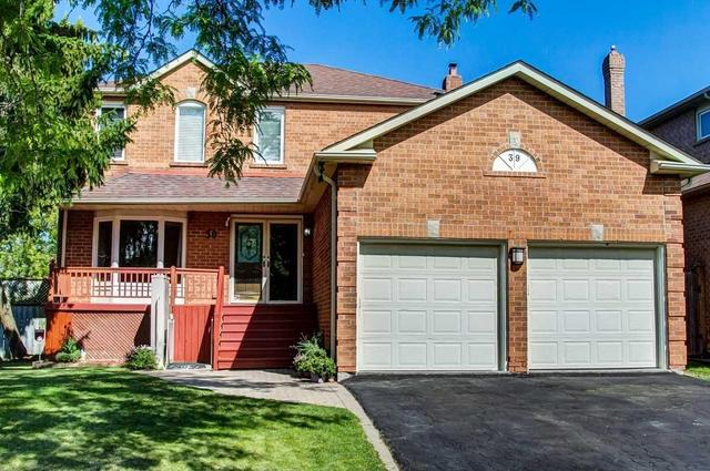 39 Mayor Cres, House detached with 4 bedrooms, 3 bathrooms and 2 parking in Ajax ON | Image 1