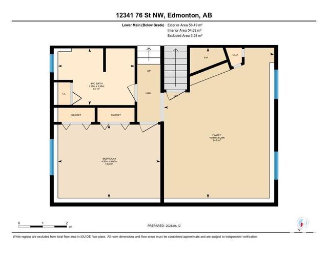 12341 76 St Nw, House detached with 4 bedrooms, 3 bathrooms and null parking in Edmonton AB | Image 45