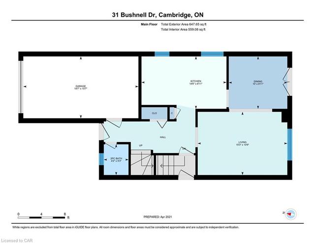 31 Bushnell Drive, House detached with 3 bedrooms, 2 bathrooms and 3 parking in Cambridge ON | Image 32