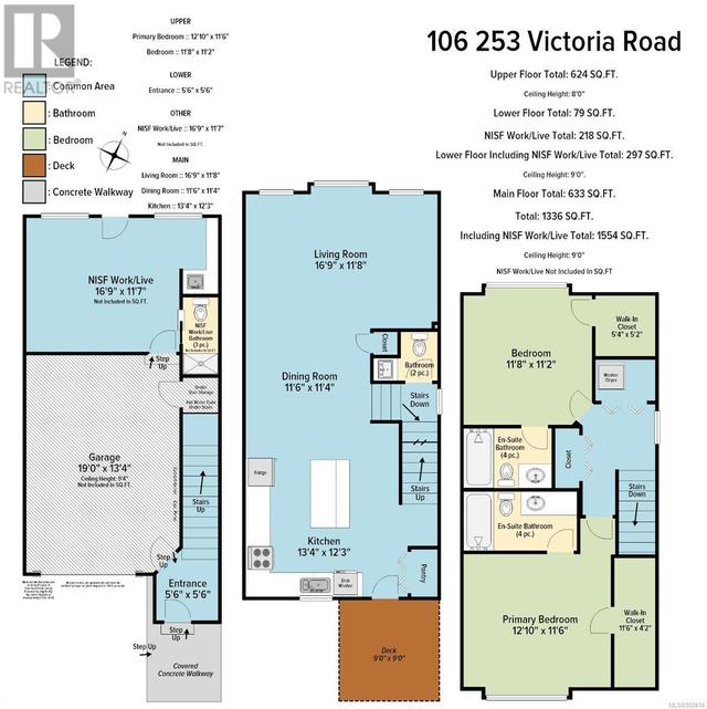 106 - 253 Victoria Rd, House attached with 2 bedrooms, 4 bathrooms and 2 parking in Nanaimo BC | Image 67