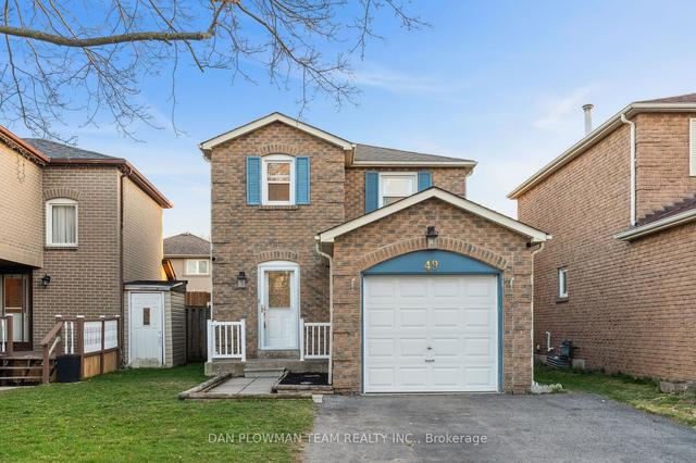 49 Chatfield Dr, House detached with 2 bedrooms, 2 bathrooms and 5 parking in Ajax ON | Image 1
