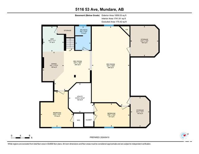 5116 53 Av, House detached with 4 bedrooms, 3 bathrooms and null parking in Mundare AB | Image 67